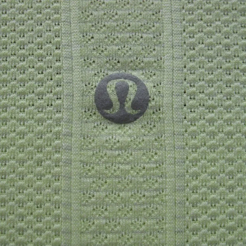 Lululemon Swiflty Tech Long Sleeve Top Heathered Clear Mint